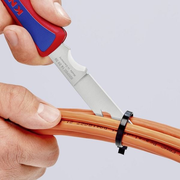 Produktbild: Knipex 16 20 50 SB Abisoliermesser