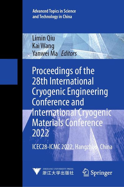 Produktbild: Proceedings of the 28th International Cryogenic Engineering Conference and International Cryogenic Materials Conference 2022