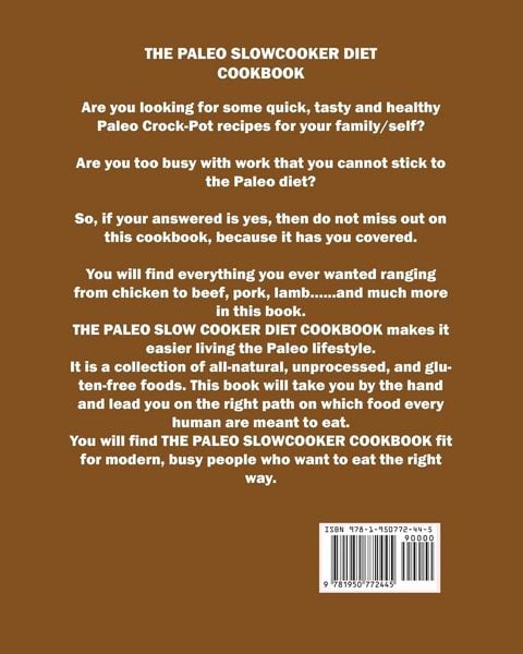 Produktbild: The Paleo Slowcooker Diet Cookbook