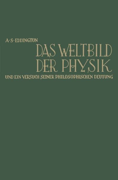 Produktbild: Das Weltbild der Physik und ein Versuch seiner philosophischen Deutung