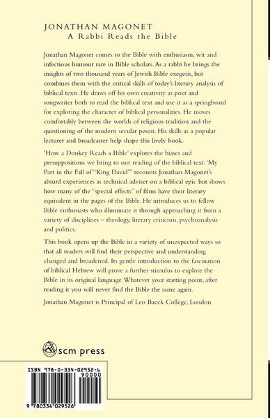 Produktbild: A Rabbi Reads the Bible