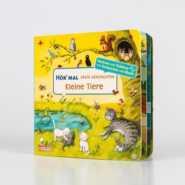 Produktbild: H&ouml;r mal (Soundbuch): Erste Geschichten: Kleine Tiere