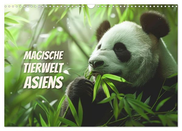 Produktbild: Magische Tierwelt Asiens (Wandkalender 2026 DIN A3 quer), CALVENDO Monatskalender