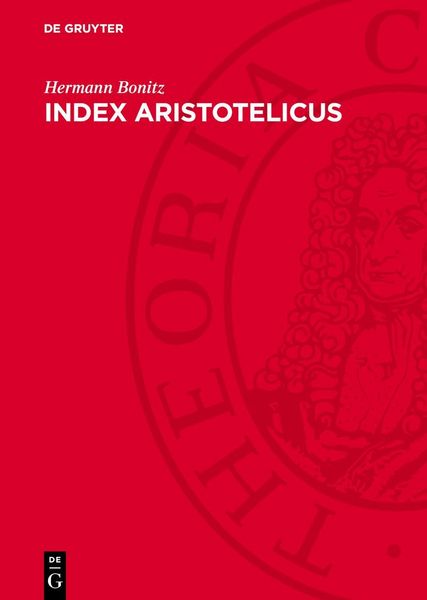 Produktbild: Index Aristotelicus