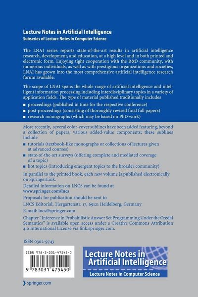 Produktbild: AIxIA 2023 &ndash; Advances in Artificial Intelligence