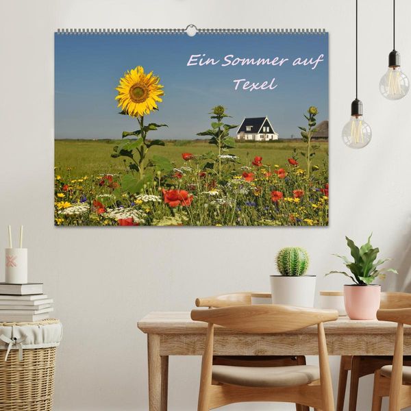 Produktbild: Ein Sommer auf Texel (Wandkalender 2026 DIN A2 quer), CALVENDO Monatskalender
