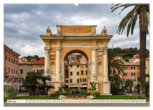 Produktbild: Die Italienische Riviera - Ligurien (Wandkalender 2026 DIN A2 quer), CALVENDO Monatskalender