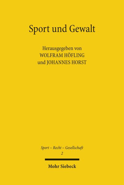 Produktbild: Sport und Gewalt