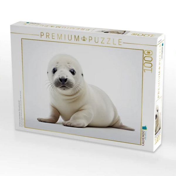 Produktbild: CALVENDO Puzzle Ein Motiv aus dem Kalender "Only white animals" | 1000 Teile Lege-Gr&ouml;&szlig;e 64x48cm Foto-Puzzle f&uuml;r gl&uuml;ckliche Stunden
