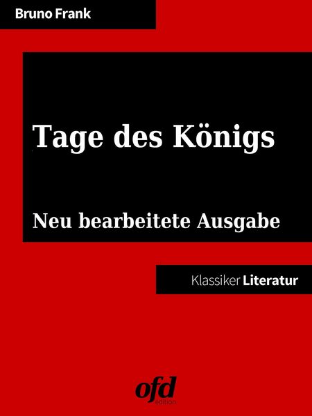 Produktbild: Tage des K&ouml;nigs