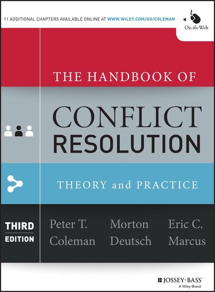 Produktbild: The Handbook of Conflict Resolution - Theory and Practice 3e