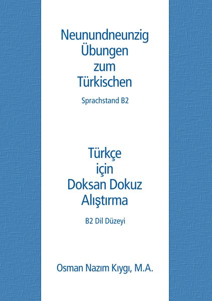 Produktbild: Neunundneunzig &Uuml;bungen zum T&uuml;rkischen