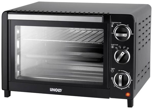 Unold 68875 Minibackofen Timerfunktion, Kontrollleuchte 18l