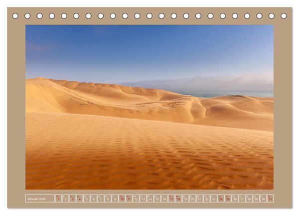Produktbild: Sand und Schatten (Tischkalender 2026 DIN A5 quer), CALVENDO Monatskalender