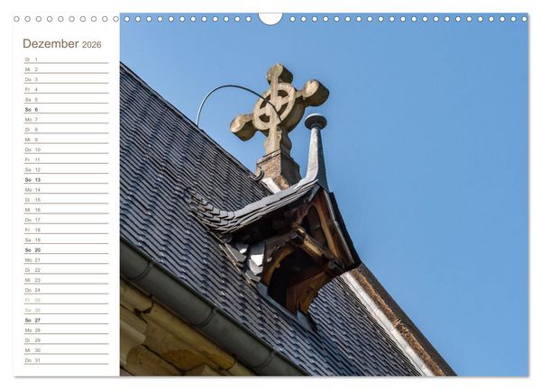 Produktbild: K&ouml;nigstein Perspektiven - Elbsandstein (Wandkalender 2026 DIN A3 quer), CALVENDO Monatskalender