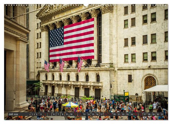 Produktbild: Stadtansichten New York (Wandkalender 2026 DIN A2 quer), CALVENDO Monatskalender