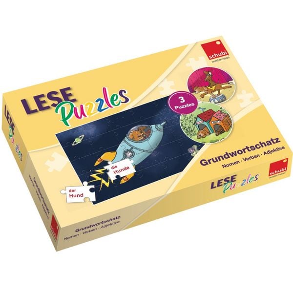 Produktbild: SCHUBI LesePuzzles