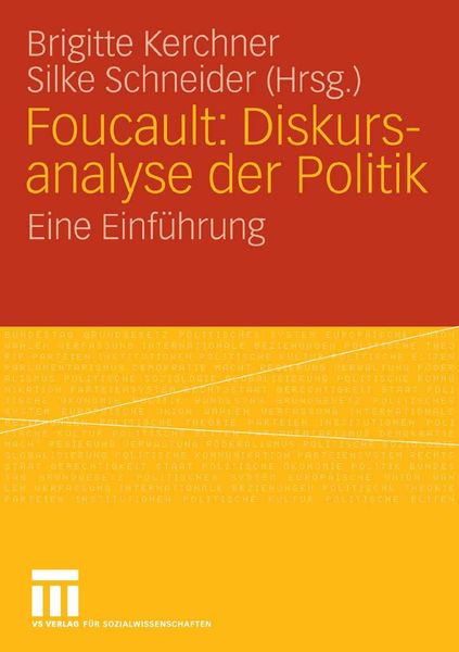Produktbild: Foucault: Diskursanalyse der Politik