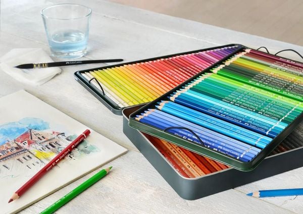 Produktbild: Faber-Castell Aquarellstifte Albrecht D&uuml;rer, 120er Set Metalletui