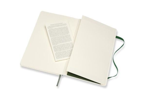 Produktbild: Moleskine Notizbuch Large/A5, Kariert, Myrtengr&uuml;n