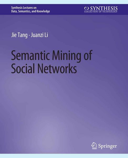 Produktbild: Semantic Mining of Social Networks