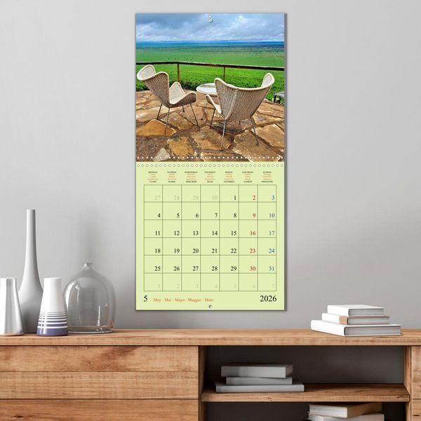 Produktbild: Discover Soroi Lions Bluff Lodge - Kenya (Wall Calendar 2026 12 &times; 12 Inch) CALVENDO 12 Month Wall Calendar