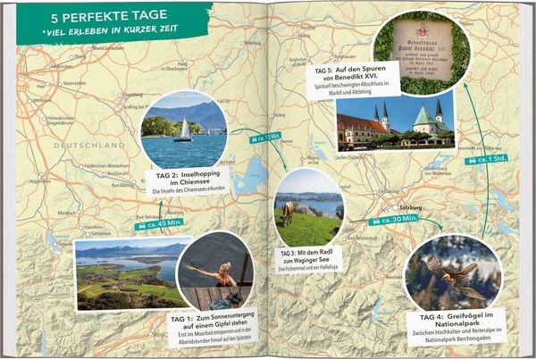 Produktbild: MARCO POLO OUTDOOR GUIDE Reisef&uuml;hrer Chiemgau & Berchtesgadener Land