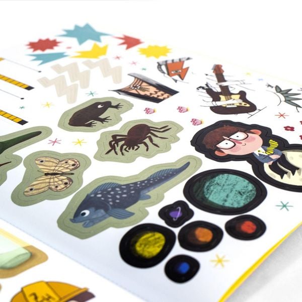 Produktbild: Little People, BIG DREAMS &ndash; Sticker-Mitmach-Buch