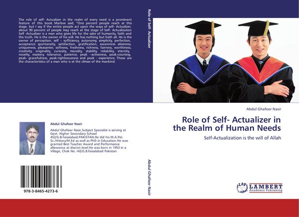Produktbild: Role of Self- Actualizer in the Realm of Human Needs