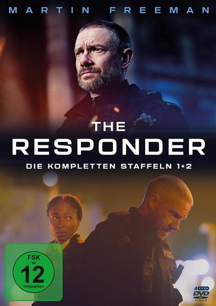 Produktbild: The Responder - Staffel 1+2 Boxset (mit Emmy-Gewinner Martin Freeman) [4 DVDs]