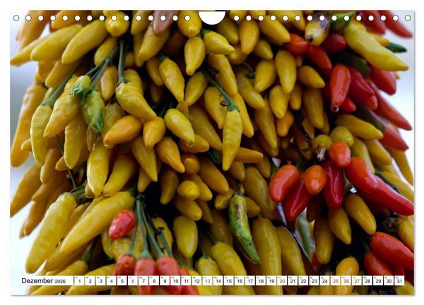Produktbild: F&uuml;r Chili Liebhaber (Wandkalender 2026 DIN A4 quer), CALVENDO Monatskalender