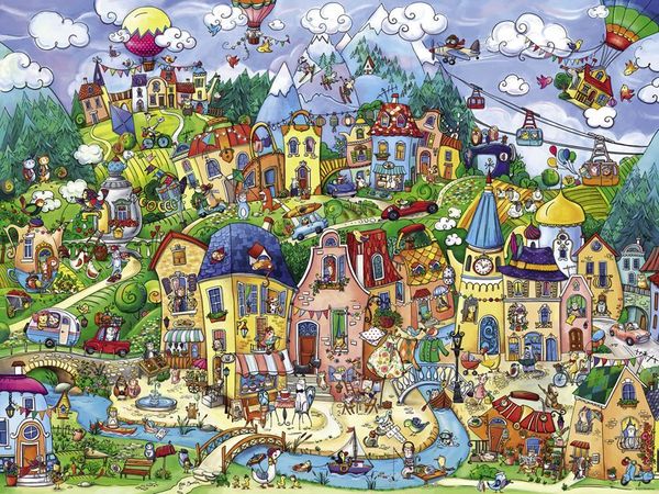 Produktbild: Happytown Puzzle
