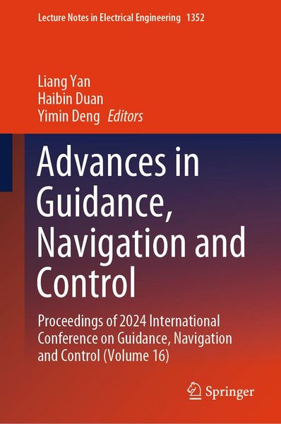 Produktbild: Advances in Guidance, Navigation and Control