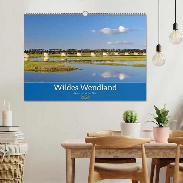 Produktbild: Wildes Wendland (Wandkalender 2026 DIN A2 quer), CALVENDO Monatskalender