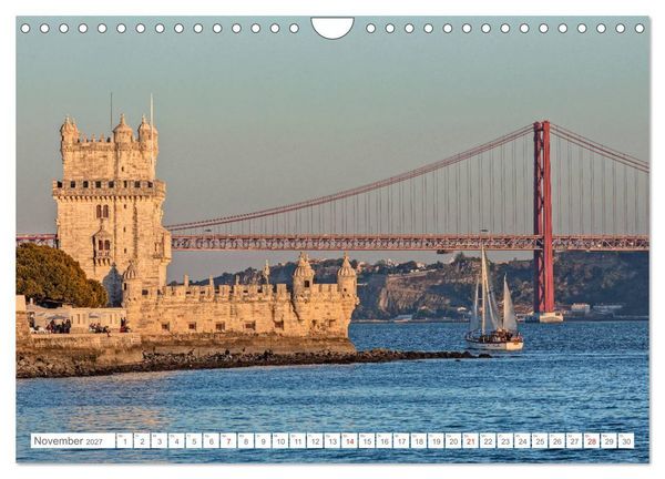 Produktbild: Portugal, der bunte S&uuml;den Europas (Wandkalender 2027 DIN A4 quer), CALVENDO Monatskalender