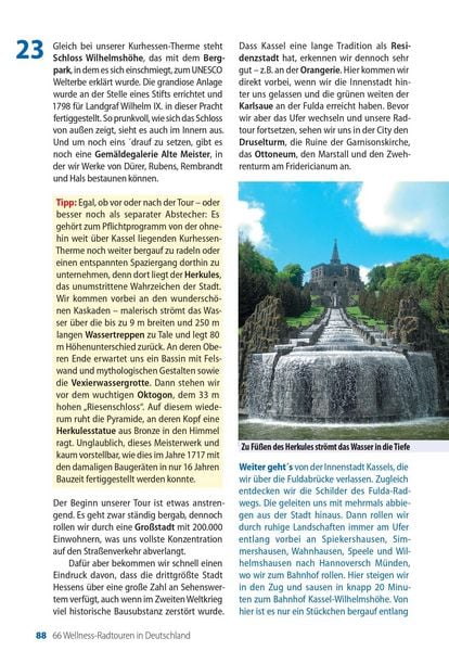 Produktbild: BVA Die 66 sch&ouml;nsten Wellness-Radtouren in Deutschland