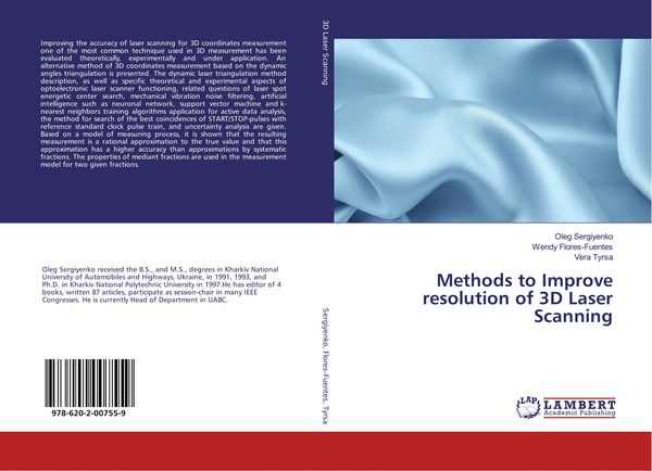 Produktbild: Methods to Improve resolution of 3D Laser Scanning