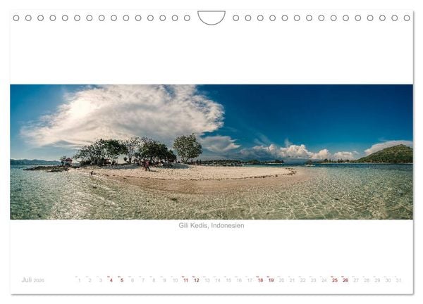 Produktbild: Panoramablicke weltweit (Wandkalender 2026 DIN A4 quer), CALVENDO Monatskalender