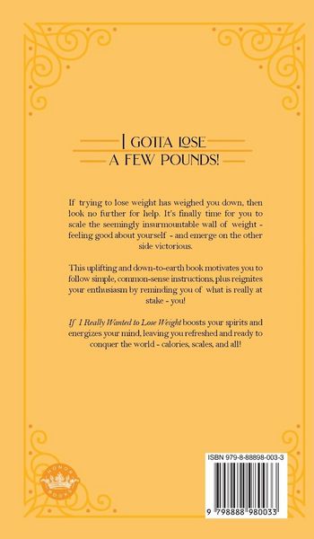 Produktbild: If I Really Wanted to Lose Weight, I Would...