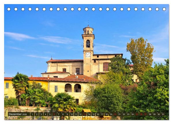 Produktbild: Lago di Varese - Eine der sch&ouml;nsten Seenlandschaften Italiens (Tischkalender 2026 DIN A5 quer), CALVENDO Monatskalender