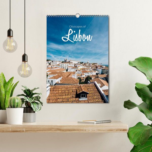 Produktbild: Cityscapes of Lisbon (Wall Calendar 2026 DIN A3 portrait), CALVENDO 12 Month Wall Calendar