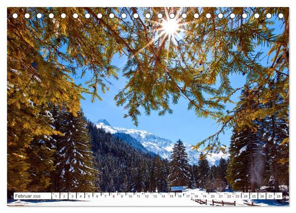 Produktbild: Wagrain Kleinarl im sch&ouml;nen Salzburger Land (Tischkalender 2026 DIN A5 quer), CALVENDO Monatskalender
