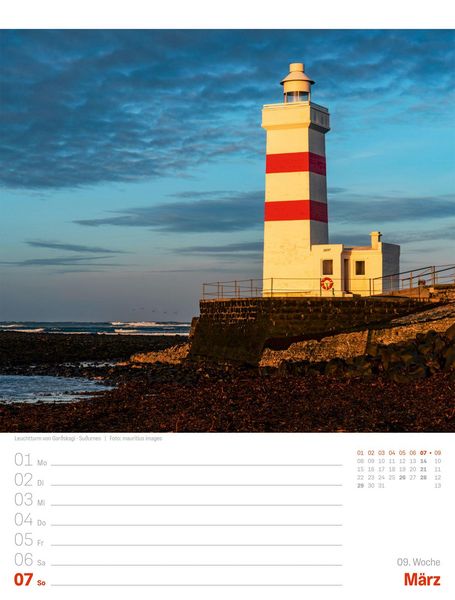Produktbild: Island Wochenplaner Kalender 2027 | Die Insel aus Feuer und Eis