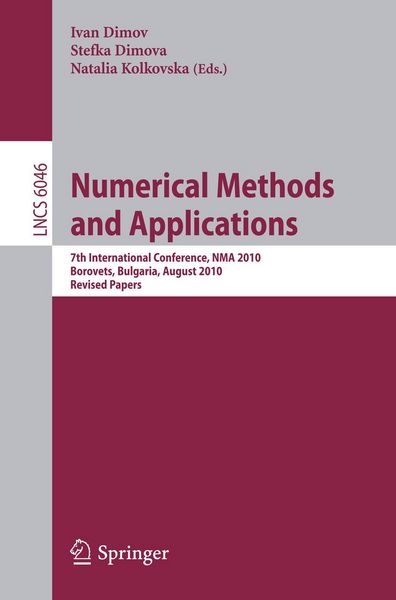 Produktbild: Numerical Methods and Applications