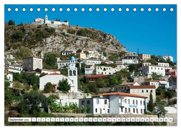 Produktbild: ALBANIENS Sch&ouml;nheiten (Tischkalender 2026 DIN A5 quer), CALVENDO Monatskalender