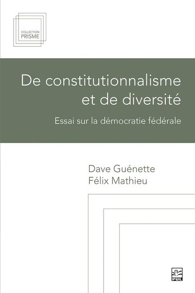 Produktbild: De constitutionnalisme et de diversit&eacute;