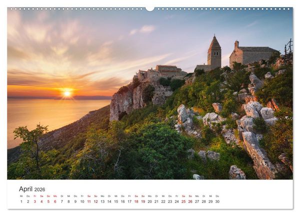 Produktbild: Sehnsucht Europa (hochwertiger Premium Wandkalender 2026 DIN A2 quer), Kunstdruck in Hochglanz