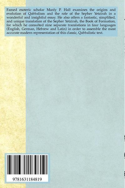 Produktbild: The Sepher Yetzirah and the Qabalah