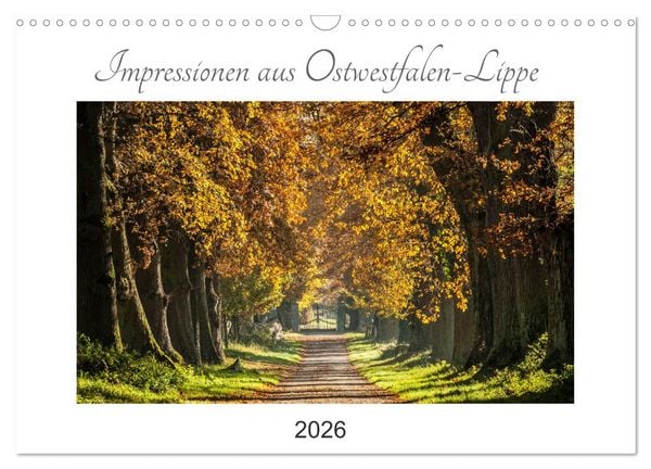 Produktbild: Impressionen aus Ostwestfalen-Lippe (Wandkalender 2026 DIN A3 quer), CALVENDO Monatskalender