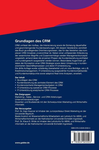 Produktbild: Grundlagen des CRM